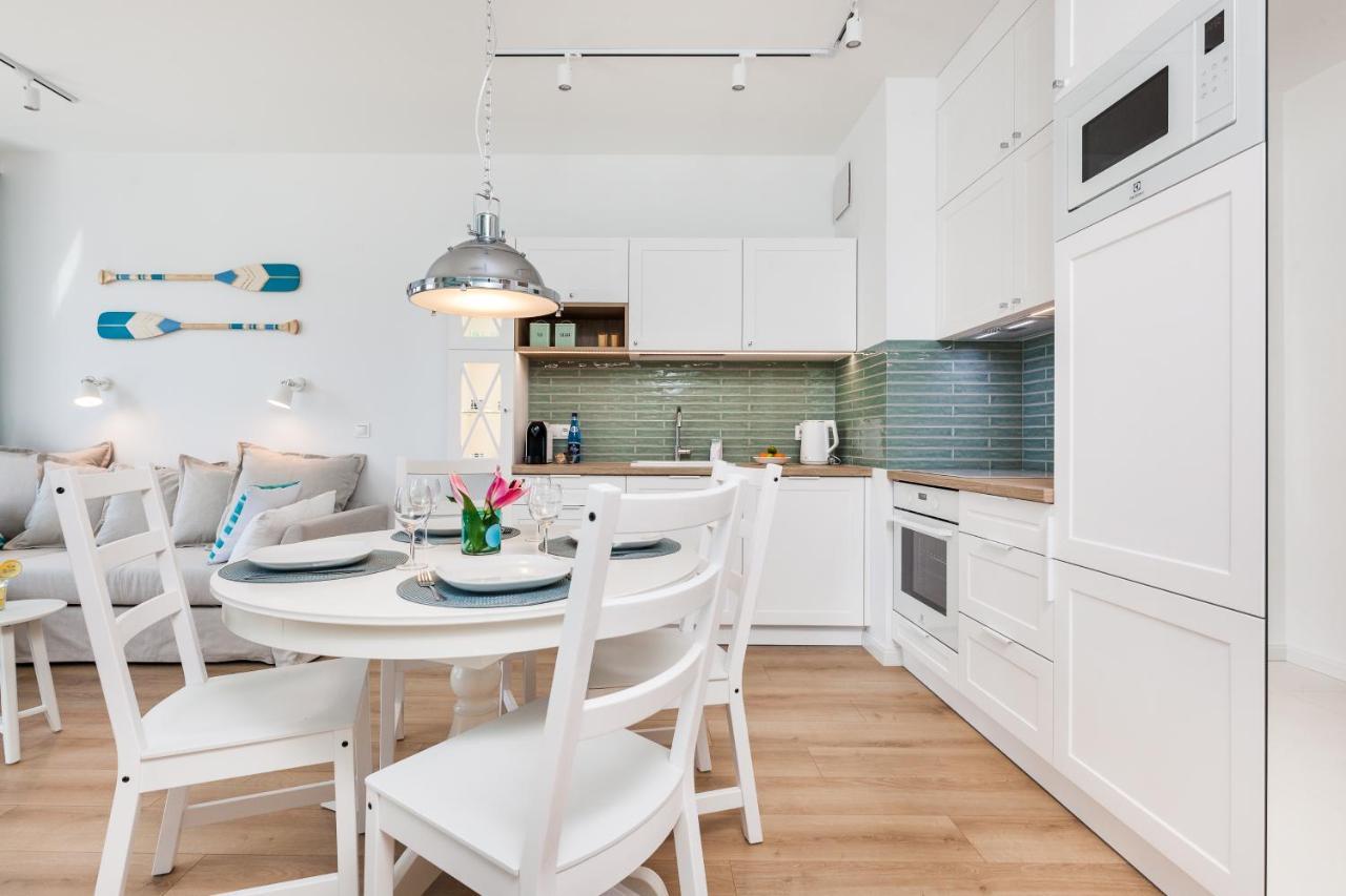 Plac Unii Aquamarine Premium Apartment 格丁尼亚 外观 照片